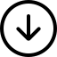 download circular button